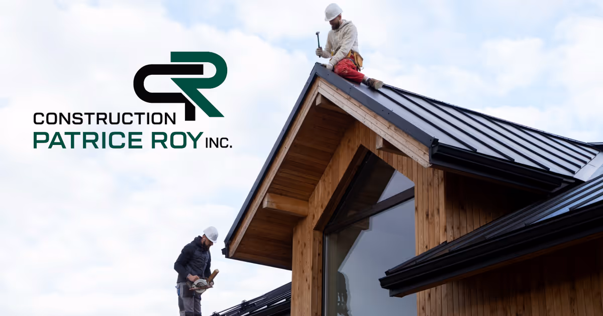 Site web Construction Patrice Roy — entreprise familiale de construction résidentielle à Lac-Etchemin avec 30 ans d'expérience.