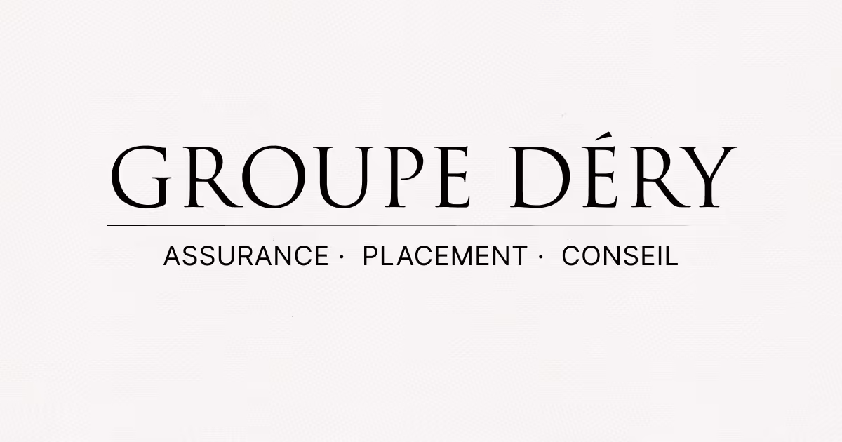 Site web Groupe Dery — William Déry, courtier hypothécaire et conseiller en sécurité financière au Québec.
