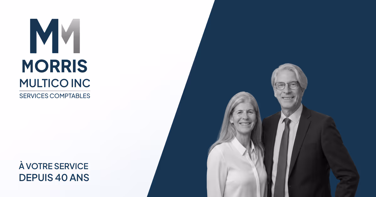 Site web de Morris Multico, services comptables au Saguenay-Lac-Saint-Jean.