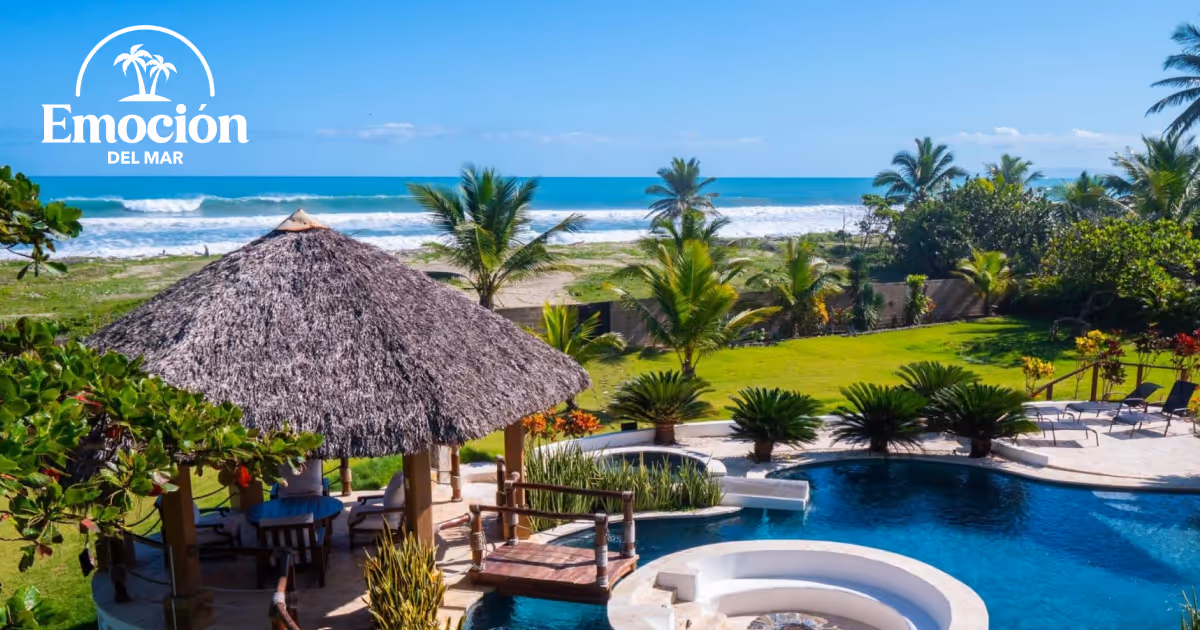Site web Villa Emoción Del Mar — villa de luxe en bord de mer en République dominicaine (Cabarete et Sosúa).
